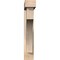 Ekena Millwork Westlake Block Smooth Bracket w/ Offset Brace, Douglas Fir, 5 1/2"W x 28"D x 32"H BKT0604X28X32WTL05SDF - alternate 4